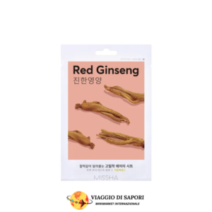 Missha al Ginseng Rosso | Maschera Viso In Tessuto