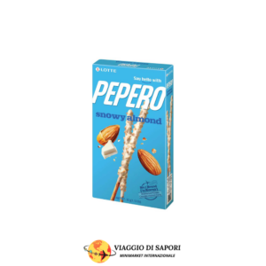 Pepero alle Mandorle | Bastoncini Cioccolato Bianco e Mandorle