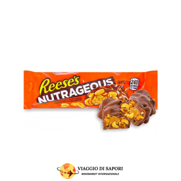 Reese's Nutrageous | Barretta di Cioccolato Con Burro d'Arachidi