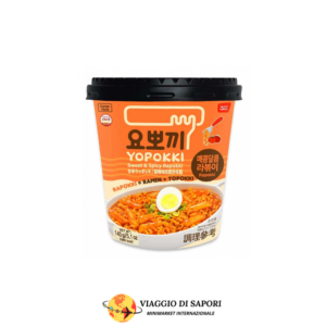 Yopokki Sweet and Spicy Rapokki | Tteokbokki+Ramen Istantaneo Coreano