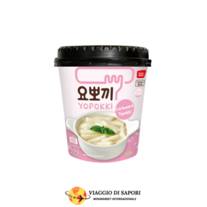 Yopokki Carbonara | Tteokbokki Istantaneo Coreano