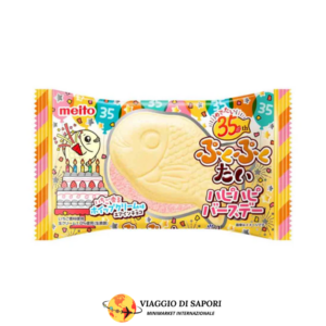 Taiyaki Happy Birthday | Wafer con Cioccolato