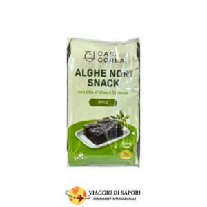Snack Alghe in Fogli | Alghe Tostate all'Oliva e Tè Verde