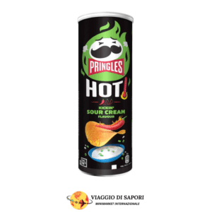 Pringles Hot Sour Cream | Patatine con Panna Acida Piccanti