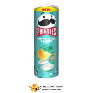 Pringles Cream Cheese and Herbs | Patatine Cream Cheese e Erbe