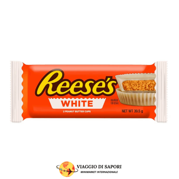 Reese's 2 Cups White | Dolcetti Ripieni al Burro D'arachidi Bianchi